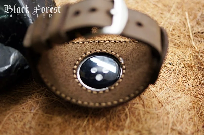 CUFF handgefertigt Leder Uhrenarmband incl. Lugs Adapter für Apple Watch (oder Apple Watch Sport) 42mm oder 38mm – Bild 3